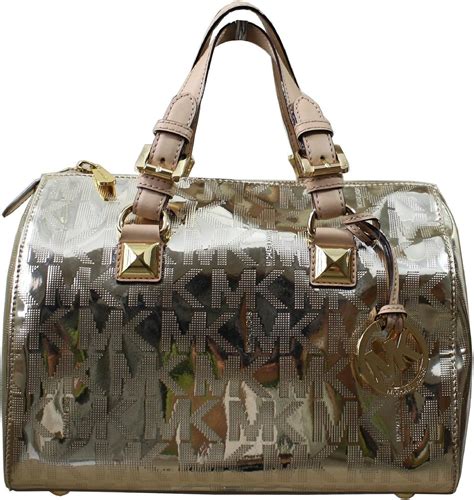 michael kors 35h9 ggf n60 pale gold|Amazon.com: Michael Kors Gold Handbags.